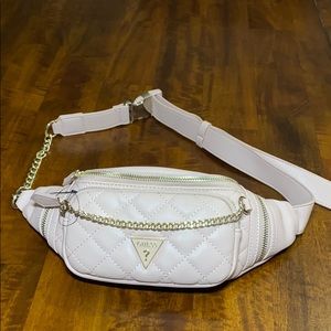 Guess blush pink Fanny pack
